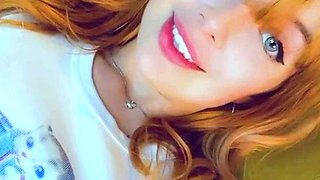 Blonde tight pussy babe solo toy fun in glamour masturbation