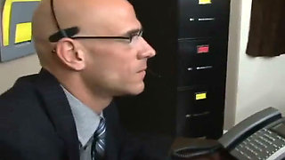 Big Tits at Work - Johnny Despises Jessica for Fucking Her Way to the Top