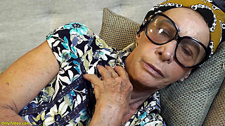 Tattooed 77 Years Old Grandma BBC Ass Fucked