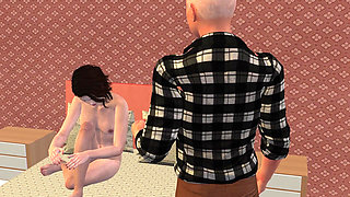 Dad Fucked Daughter's Friend When Daughter Was Not Home