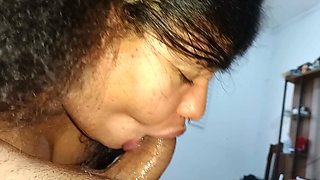 WET POV: THE BEST BLOWJOB EVER - fucking hard until receiving all the hot creampie
