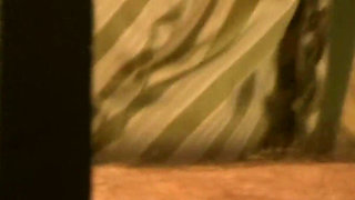 Carriage Sex in the Wild West - Curly Brunette in a Corset Rides Cock
