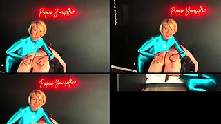 Strafkamer - Mistress Baton - Strapping With Leather