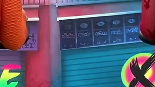 Ashley and Hanna Dildobike Workout