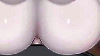 Gloryhole! Hot Ghost Gave Me Blowjob Through Gloryhole and Then I Fuck Her!