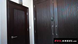 EVIL ANGEL - Rebel Rhyder's Gaping Ass FILLED In DAP Gangbang