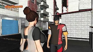 Bhabhi Graveyard Sex Cheating On Husband With Big Tits Desi Aunty Fucking