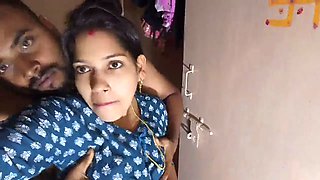 Desi indian couple . boob press and pusssy fucking by rahul