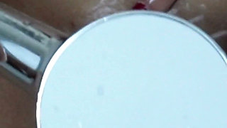 Watch Me Shaving Cunt in the Shower