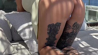 Gemma Masseys Ginormous Milk cans And Elastic Backside Gets You Rigid