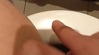 Rubbing My Wet Horny Kinky Pussy Through My Panties, While My Roommate Is Making Dinner