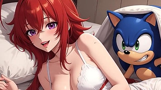 Anime Girls and Sonic Fantasy Animation