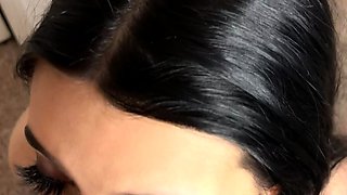 Czech amateur blowjob and fucking POV in public