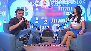 Smallish Colombian MayraOficial is a nymphomaniac who pops on the Sybian saddle machine - JuanBustos Podcast