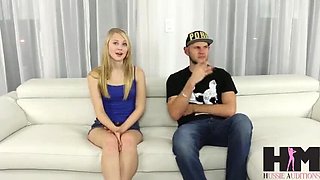 Lily Rader Takes Brian Omally's Big Cock Deep In Her Tight Pussy