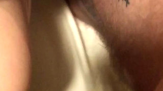 Petite Blonde Babe Tied up and Fucked After Being Olied up for a Big Cock