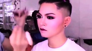 Asian Princess: Emo Crossdresser's Vintage Webcam Show