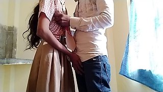 Hot desi girl Sexydimple gets down and dirty in school uniform