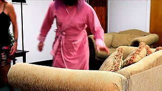 Amateur ass spanking action