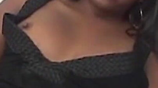 Ebony Amateur Gives Sloppy Blowjob Before Thick Facial
