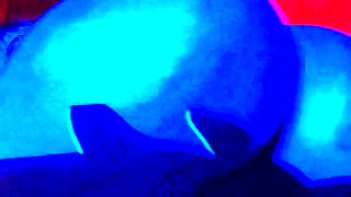 AMATEUR BIGTIT BLONDE TEEN MASTURBATES IN STALKINGS
