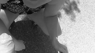 Sylvie's Double Act - in the Car & in the Pool