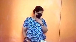 Desi Bhabhi Wet Pussy Licking in Bedroom - Indian Homemade Sex with Moaning