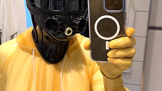 I Love This Heavy Rubber Helmet