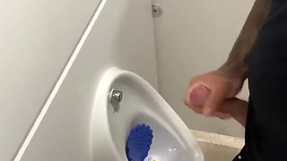 Bathroom Piss and Jerk