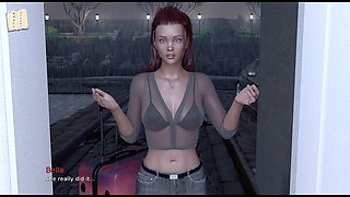 Steamy tales in a 3D visual novel with big booties and big tits