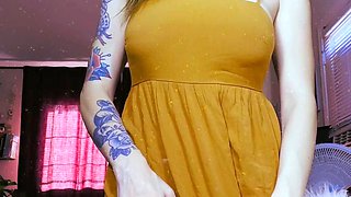 Amateur pantyhouse webcam teen strips and strokes her vagina