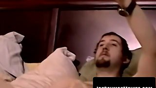 Boogie fumbles out a yam-sized BIG BLACK COCK cumload with gusto