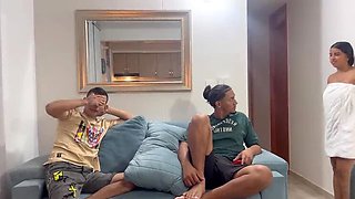 Stepsister Craves Friend's Big Cock - Rough Anal & Squirting Orgasm - Hilary Palvin, DanyBravo