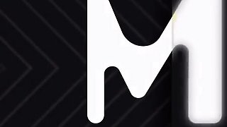 Sweet asian teen gets shared by two lustful guys in bed after the wedding