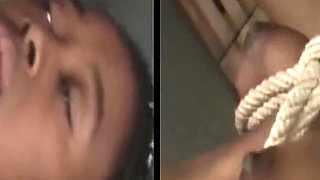 Extreme Big Tits Ebony BDSM Slave Mara Cruel Spanking Tit Busting and Whipping 3dlr