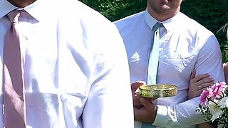 Marrying the Whore - Sexy Bride Cheating Right on Her Wedding