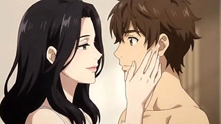 Stepmom caught her stepson in her lingerie and give her live show