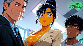 New Moroccan Secretary Fuck for Boss - Ai Animation