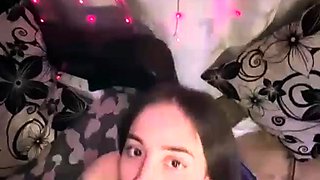 Horny teen get cum on pussy after hard anal pounding live at