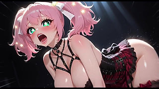 Cute Women Shaking Butt, Ai Animation
