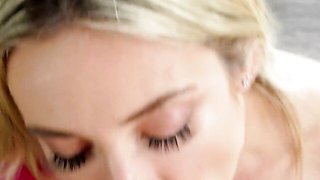 Petite blonde clip with pin-up Aiden Ashley from MomLover.com