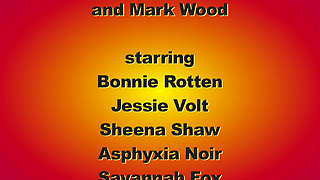 Savannah Fox Takes Two Dudes at Once