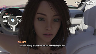 Cute 18yo Innocent Virgin Stepcousin Teen with a Perfect Body and a Big Ass Gets Horny While Watching a Movie - Heart Problems