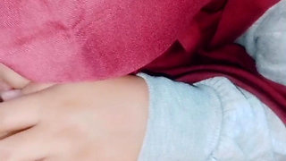 The latest viral red hijab sigh