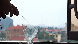 Pisse und Sperma Trichter fr Morgan mit BruceAndMorgan