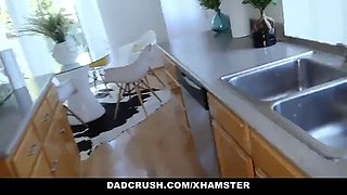 Dadcrush - horny step-daughter caught humping cushion