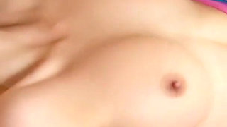 Horny skinny teen with tight pussy gets fucked by stepbrother for the first time