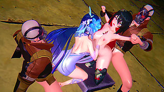 Honkai Impact - Seele Vollerei BBC Rough Sex - 3D Hentai Animations