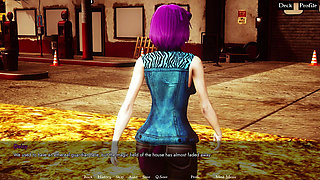 Furrhouse 2: David Catches Chandra's Naked Boob Play