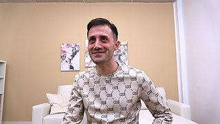 Real Submissive Casting - Emmita in Threesome with Anal